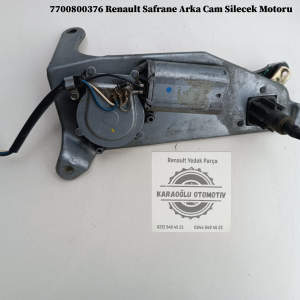 7700800376 Renault Safrane Arka Cam Silecek Motoru