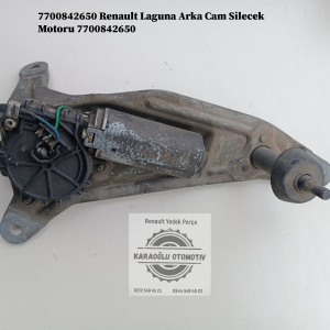 7700842650 Renault Laguna Arka Cam Silecek Motoru 7700842650