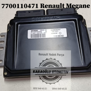 8200035707 7700110471 Renault Megane Scenic Motor Beyni 1.6