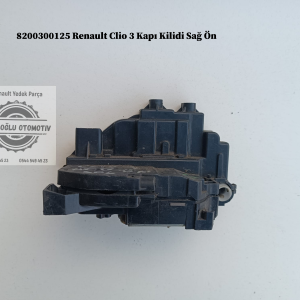 8200300125 Renault Clio 3 Kapı Kilidi Sağ Ön