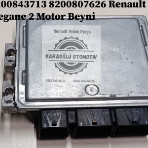 8200843713 8200807626 Renault Scenic 2 Megane 2 Motor Beyni