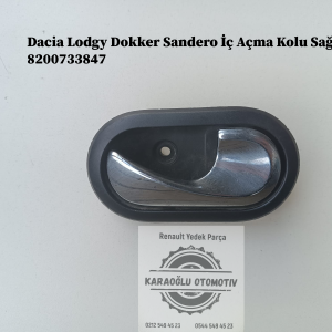 8200733847 Dacia Lodgy Dokker Sandero İç Açma Kolu Sağ