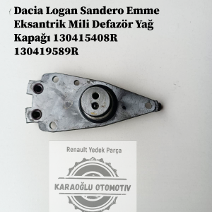 130415408R 130419589R Dacia Logan Sandero Emme Eksantrik Mili Defazör Yağ Kapağı