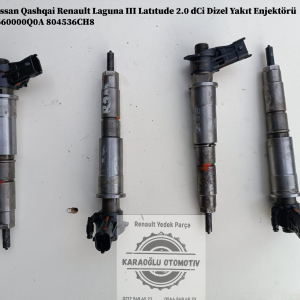 1660000Q0A 804536CH8 Nissan Qashqai Renault Laguna 3 Latıtude 2.0 dCi Dizel Yakıt Enjektörü