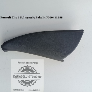 7700411288 Renault Clio 2 Sol Ayna İç Bakalit