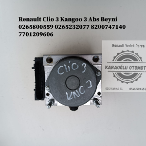 0265800559 0265232077 8200747140 7701209606 Renault Clio 3 Kangoo 3 Abs Beyni