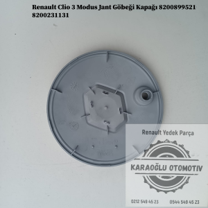 8200899521 8200231131 Renault Clio 3 Modus Jant Göbeği Kapağı