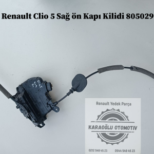 805029595R Renault Clio 5 Sağ Ön Kapı Kilidi