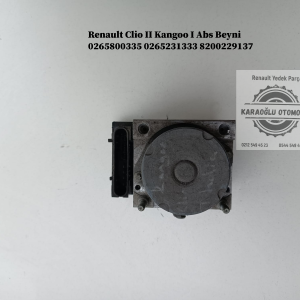 0265800335 0265231333 8200229137 Renault Clio 2 Kangoo 1 Abs Beyni