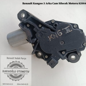 8200431385 Renault Kangoo 3 Arka Cam Silecek Motoru