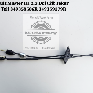 349358506R 349359179R Renault Master 3 2.3 Dci Çift Teker Vites Teli