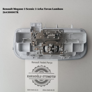 264300007R Renault Megane 3 Scenic 3 Arka Tavan Lambası