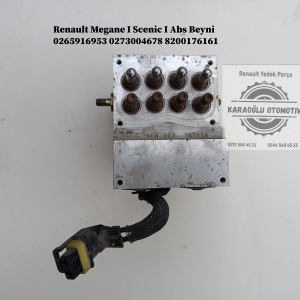 0265916953 0273004678 8200176161 Renault Megane Scenic Abs Beyni
