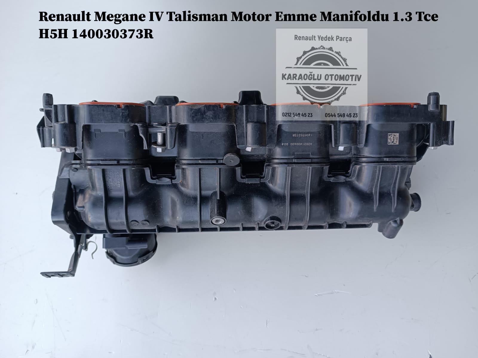 140030373R 140034066R 140034990R Renault Megane 4 Talisman Motor Emme Manifoldu 1.3 Tce H5H