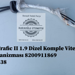 8200911869 8200394438 Renault Trafic 2 1.9 Dizel Komple Vites Kolu Ve Halatı Komple