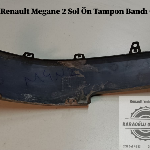 7701474481Renault Megane 2 Sol Ön Tampon Bandı Çıtası Çıkma