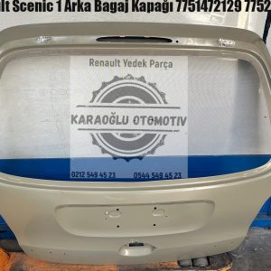 7751472129 7752295176 Renault Scenic 1 Arka Bagaj  Kapağı