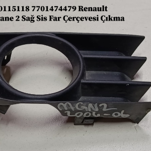 8200115118 7701474479 Renault Megane 2 Sağ Sis Far Çerçevesi Çıkma