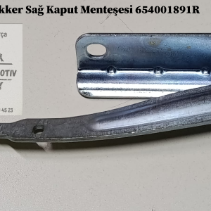 654001891R Dacia Lodgy Dokker Sağ Kaput Menteşesi