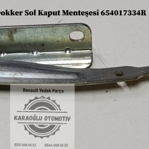654017334R Dacia Lodgy Dokker Sol Kaput Menteşesi