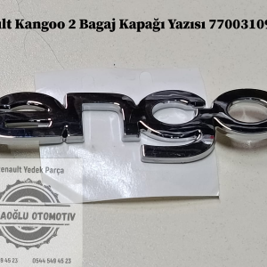 7700310940 Renault Kangoo 2 Bagaj Kapağı Yazısı