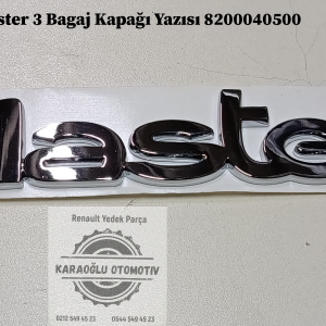 8200040500 Renault Master 3 Bagaj Kapağı Yazısı