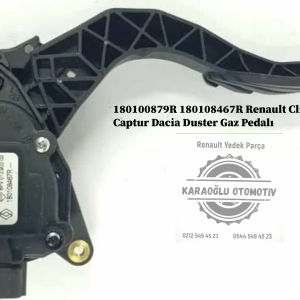 180100879R 180108467R Renault Clio 5 Captur Dacia Duster Gaz Pedalı