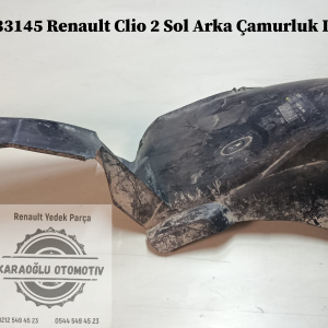 8200209786 7700433145 Renault Clio 2 Sol Arka Çamurluk Davlumbazı