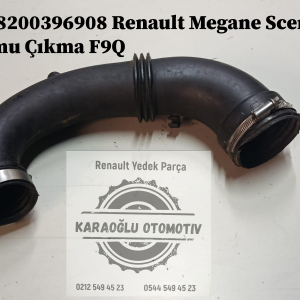 8200384878 8200396908 Renault Megane Scenic Hava Filtre Hortumu Çıkma F9Q