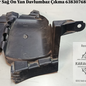 638307689R Dacia Lodgy Dokker Sağ Ön Yan Davlumbaz Çıkma