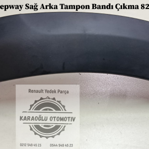 8200577918 Dacia Sandero Stepway Sağ Arka Tampon Bandı Çıkma