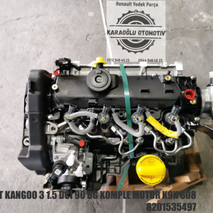 100016578R 8201535497 Renault Captur Clio IV Kangoo III Dacia Dokker Sandero Dizel Komple Motor 1.5 Dci K9K 608 90 BG.