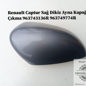 963743136R 963749774R Renault Captur Sağ Dikiz Ayna Kapağı Çıkma