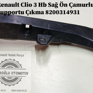 8200314931 Renault Clio 3 Hb Sağ Ön Çamurluk Bağlantı Supportu Çıkma
