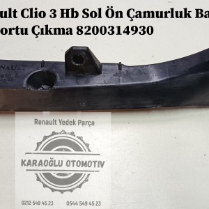 8200314930 Renault Clio 3 Hb Sol Ön Çamurluk Bağlantı Supportu Çıkma