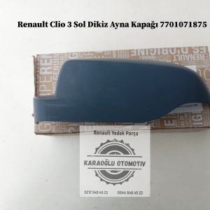 7701071875 Renault Clio 3 Sol Dikiz Ayna Kapağı
