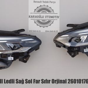 260105310R 260604941R Clio 5 Full Ledli Sağ Sol Far