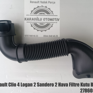 Renault Clio 4 Logan 2 Sandero 2 Hava Filtre Kutu Borusu 278608070R