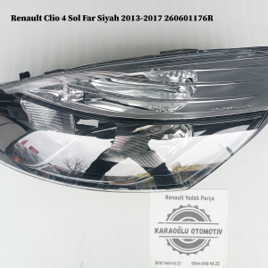260601176R Renault Clio 4 Sol Far Siyah 2013-2017
