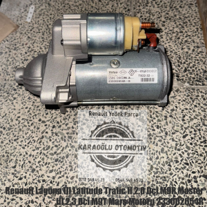 233002654R 8200568535 Laguna III Latitude Trafic II 2.0 Dci M9R Master III 2.3 Dci M9T Marş Motoru