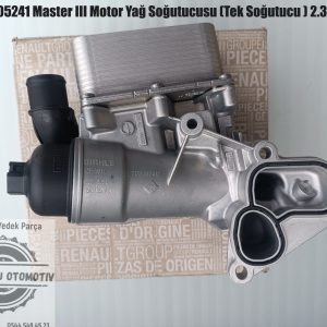 8201005241 Renault Master III Motor Yağ Soğutucusu Tek Soğutucu 2.3 Dci M9T
