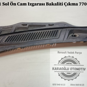 7700834097 Renault Megane 1 Sol Ön Cam Izgarası Bakaliti Çıkma