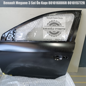 Renault Megane 3 Sol Ön Kapı 801016886R 801015772R