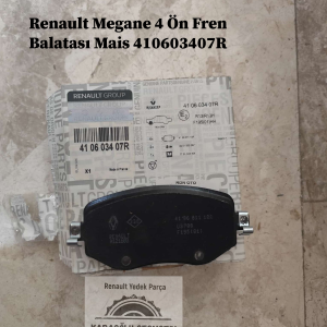 410603407R Renault Megane 4 Ön Fren Balatası Mais