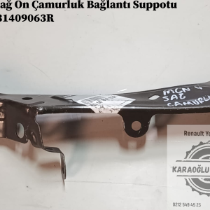 631413398R 631409063R Renault Megane 4 Sağ Ön Çamurluk Bağlantı Suppotu Sacı