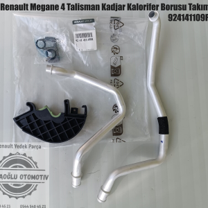924141109R Renault Megane 4 Talisman Kadjar Kalorifer Borusu Takım