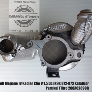 208A02899R Renault Megane 4 Dacia Duster K9K 872 1.5 Dci Adblue Katalizör Partikül Filtresi