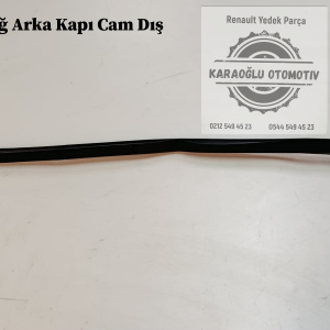 828200129R Renault Scenic 3 Sağ Arka Kapı Cam Dış Fitili