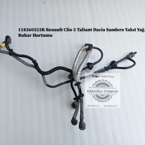 118260523R Renault Clio 5 Taliant Dacia Sandero Yağ Buhar Hortumu