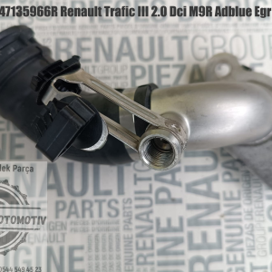 147135966R Renault Trafic III 2.0 Dci M9R Adblue Egr Borusu